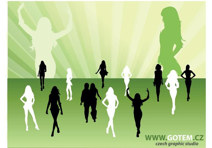 Fashion Silhouettes Download Free Vector Art Stock Graphics And Images