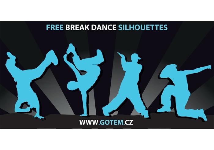 Breakdance Silhouettes Breakdance Silhouettes