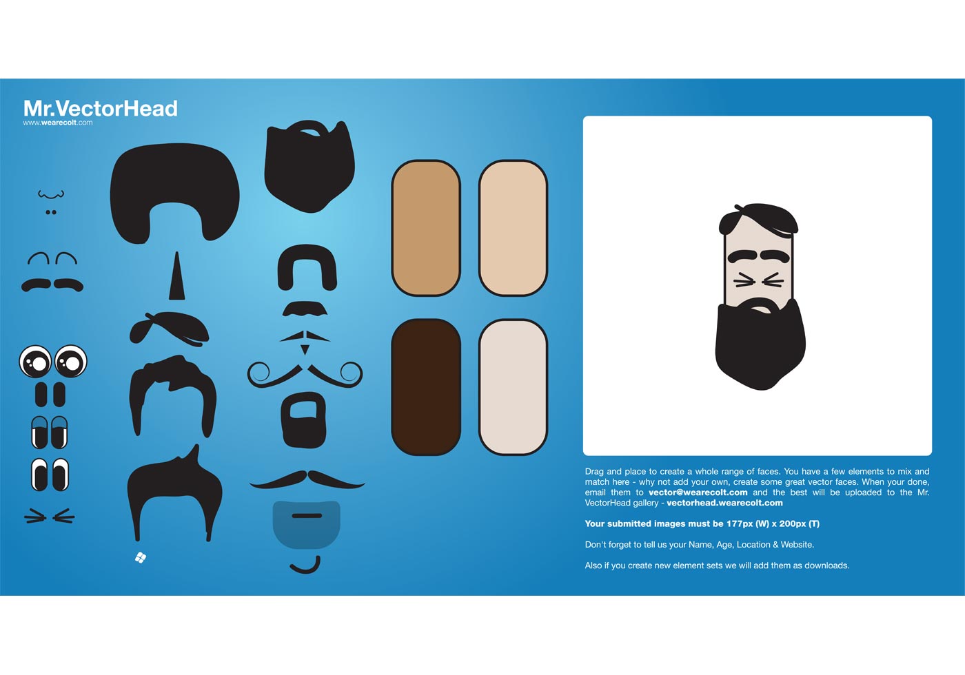 VectorHead - mr. potato head idea - Download Free Vector ...