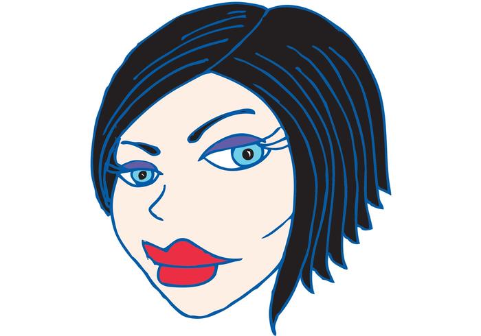 Girl head Girl head