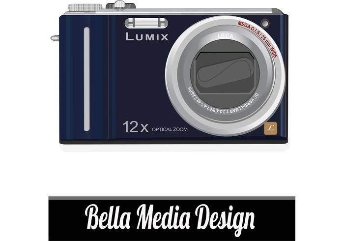 Lumix Camera Vector Art Lumix Camera Vector Art