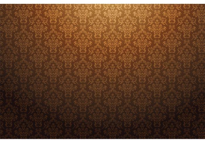 Free damask vector pattern Free damask vector pattern