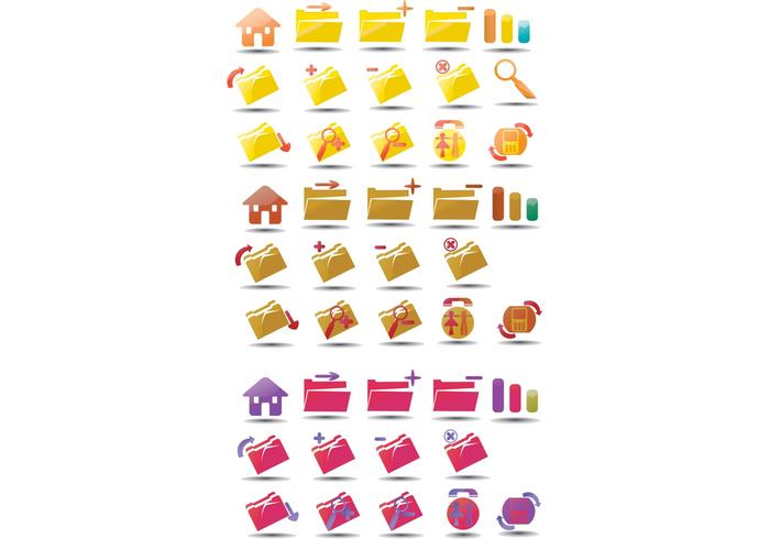 Vector icons set 3 Vector icons set 3