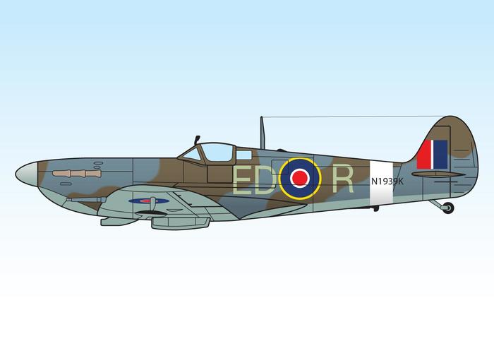 Supermarine Spitfire MkIII vector Supermarine Spitfire MkIII vector