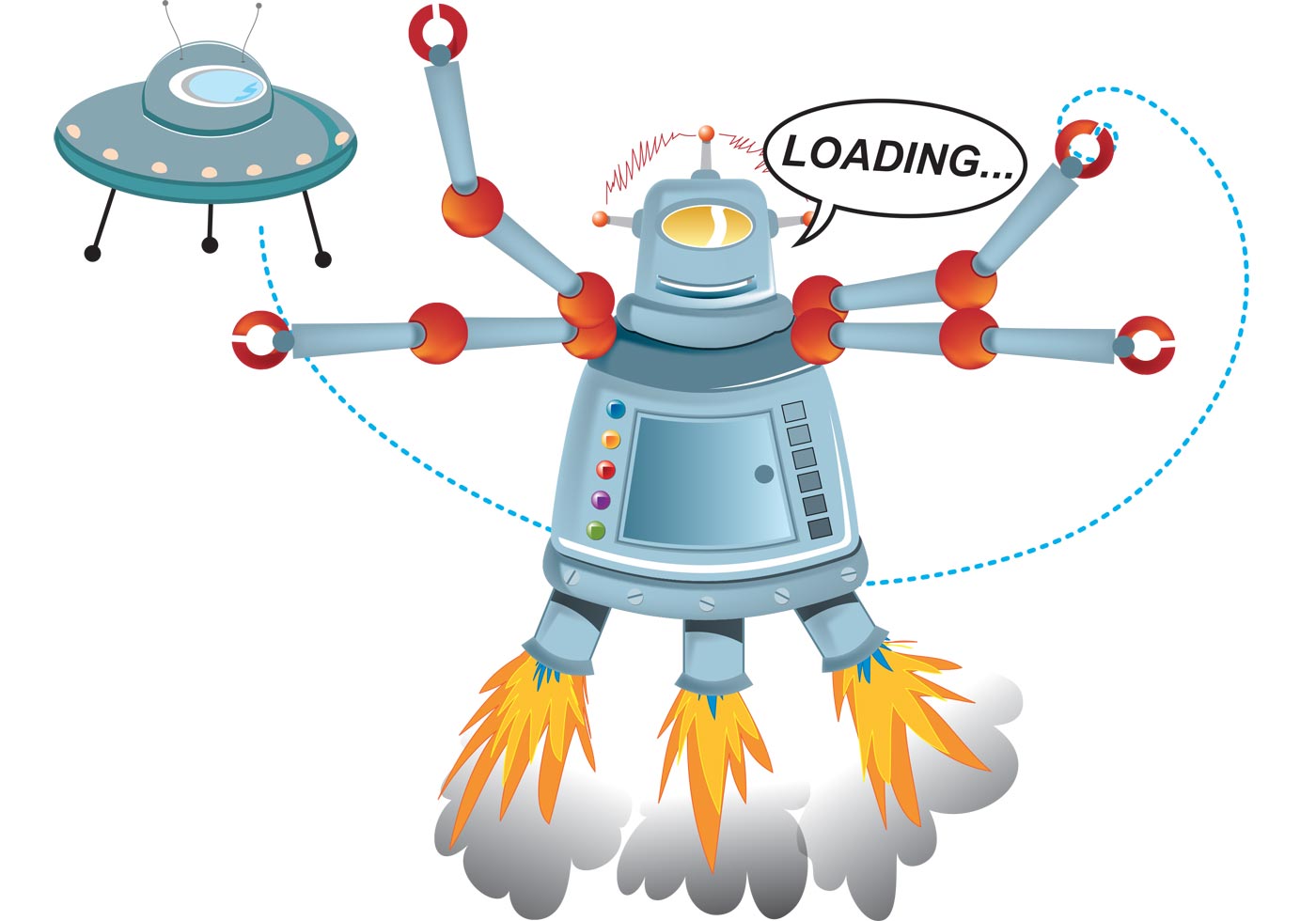 Robot - Download Free Vector Art, Stock Graphics & Images