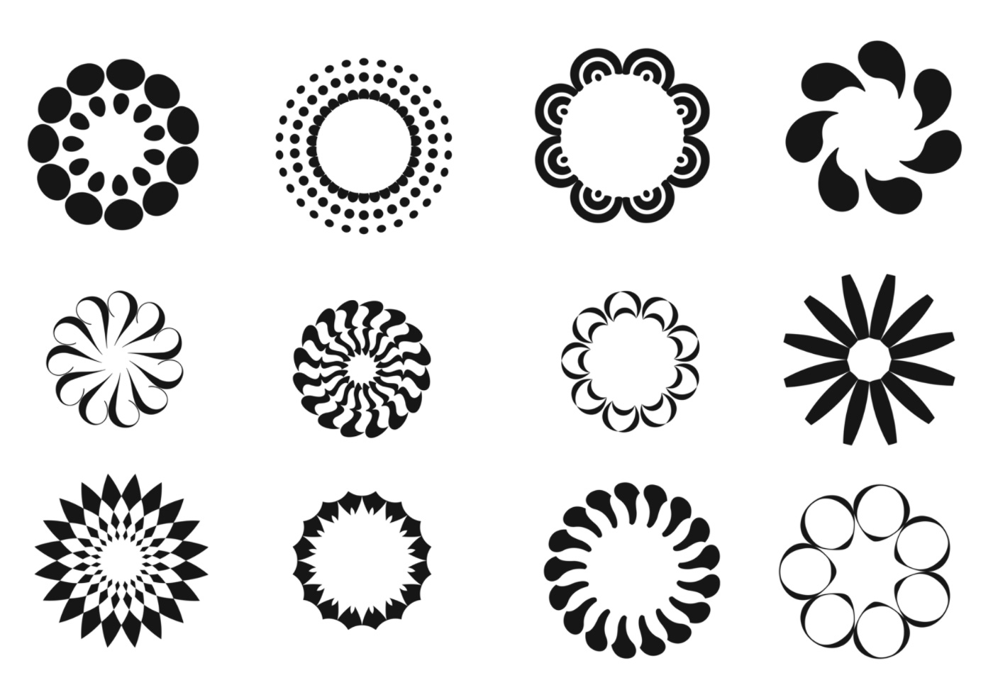 Download Circle Vector Pack - Download Free Vectors, Clipart Graphics & Vector Art