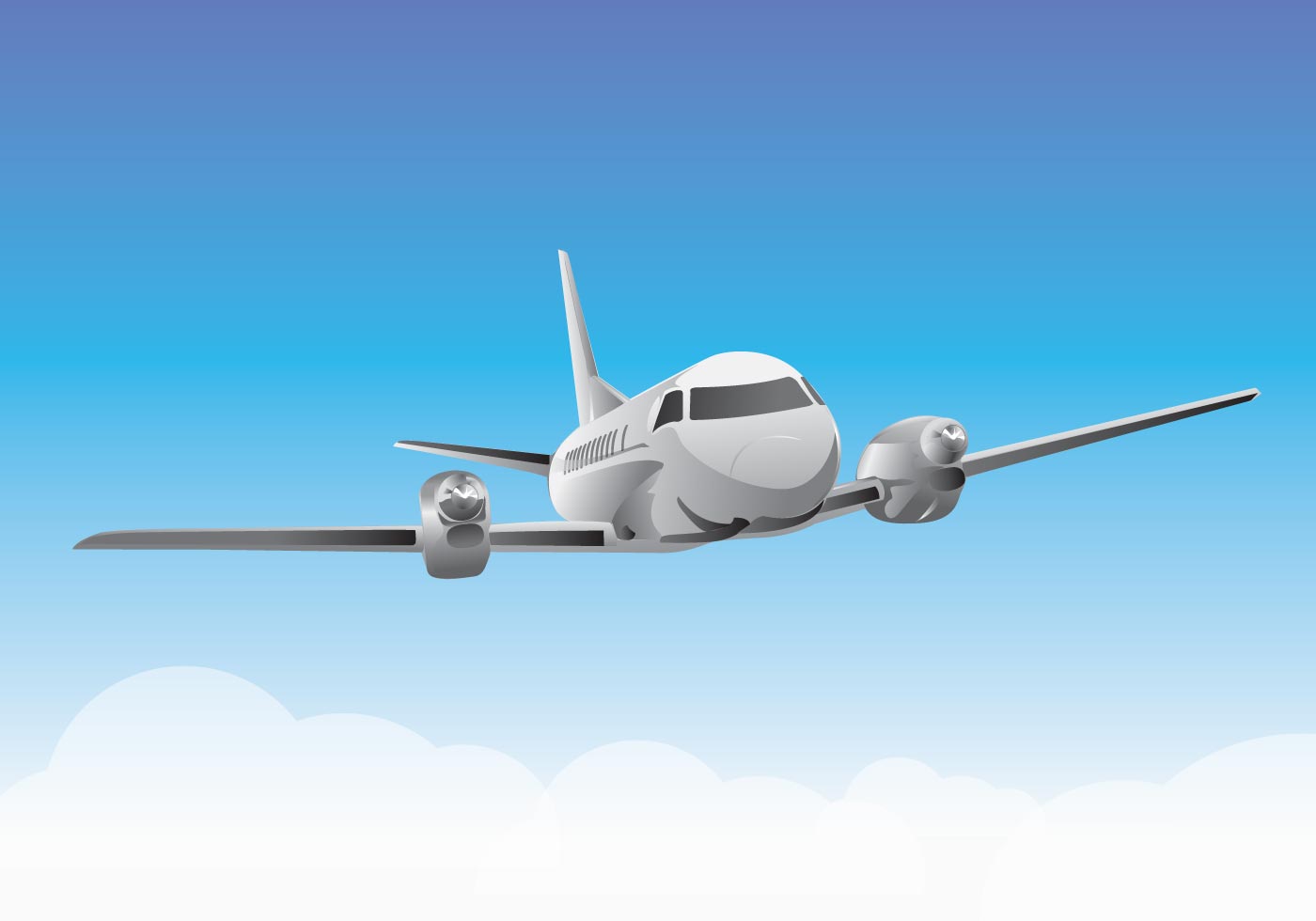 Download Airplane Vector - Download Free Vector Art, Stock Graphics ...