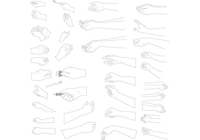 Hand Vectors Hand Vectors