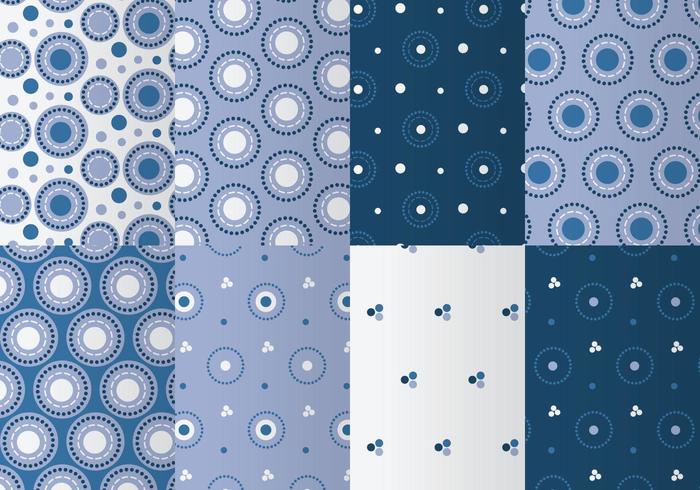 Cerclebleu Illustrator Pattern Pack vector