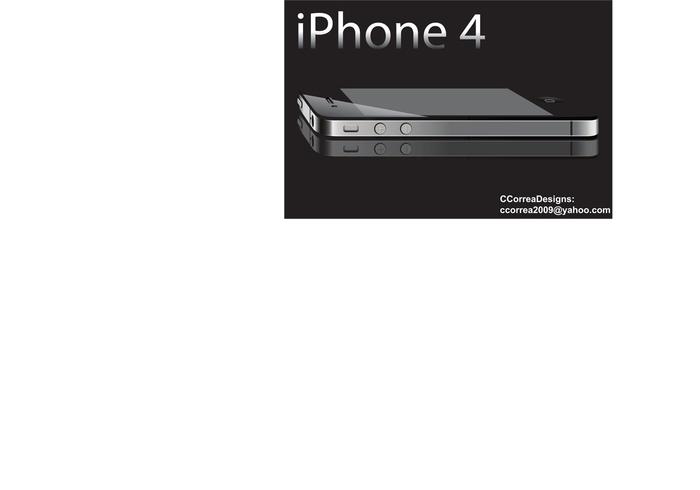 iPhone 4 Vector iPhone 4 Vector
