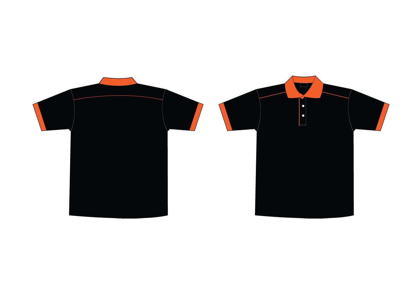 vector shirt polo eps t Shirt Art  Vector Free Downloads) T Free Collar  (1591