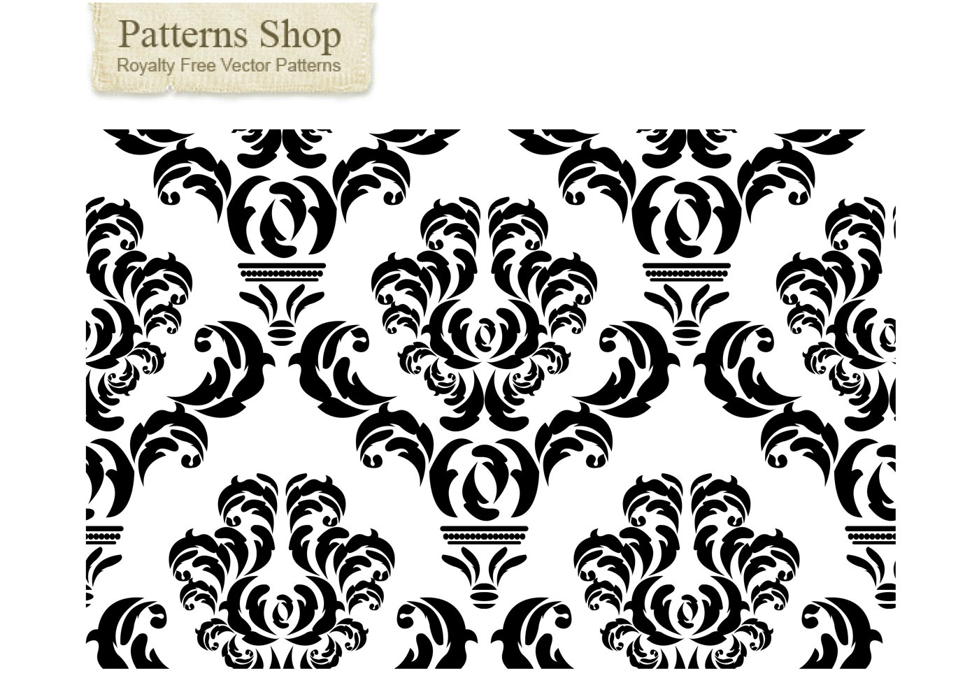 Download Free damask vector pattern 2 - Download Free Vector Art ...