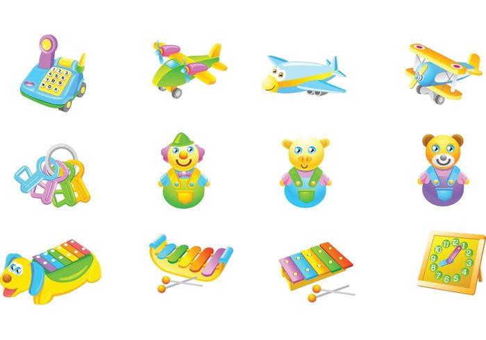 Children's Toy Vector Pack