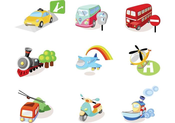 Transportation Vector Pack Two 