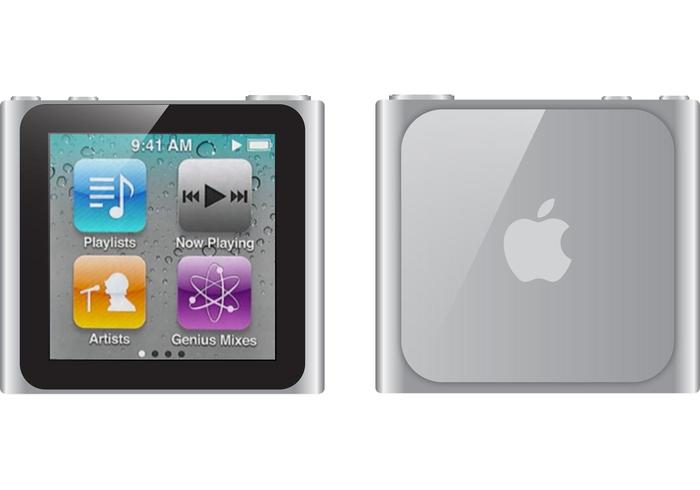iPod nano Free Vector iPod nano Free Vector