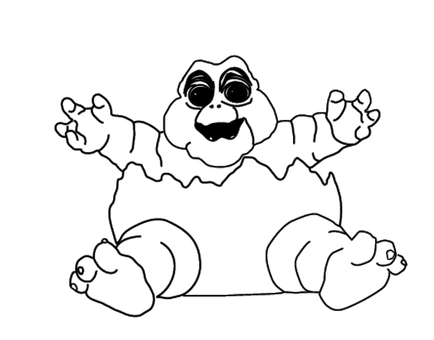 Baby Sinclair Download Free Vector Art, Stock Graphics Baby Sinclair Download Free Vector Art, Stock Graphics