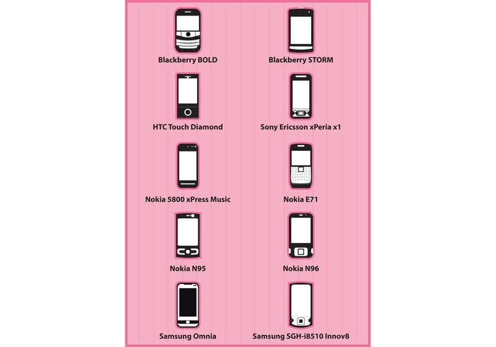 Phone icons Phone icons