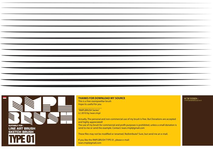 free rmpl line art brush free rmpl line art brush