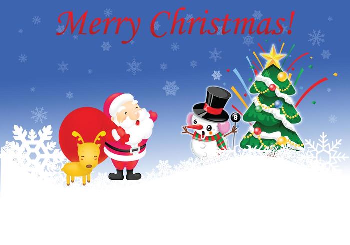 Free Christmas Vectors Free Christmas Vectors