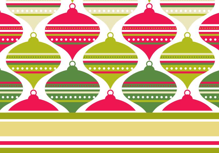 Pacote De Papel De Parede Retro Padrão Vermelho E Verde Illustrator