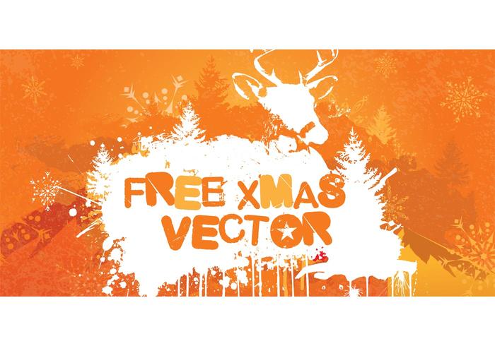 Grungy Christmas Vector Grungy Christmas Vector