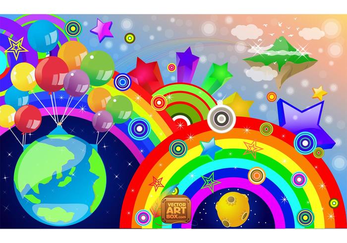 Rainbow Vector Rainbow Vector
