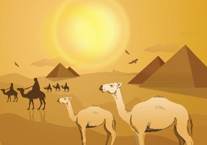 Egyptian Desert Landscape Egyptian Desert Landscape