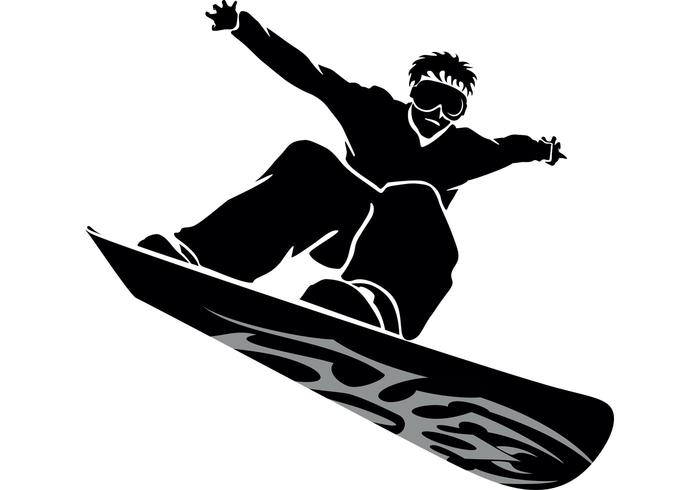 Snowboarder Vector Image Snowboarder Vector Image