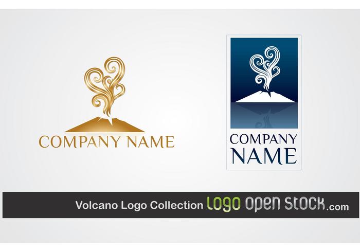 Volcano Logo Collection Volcano Logo Collection