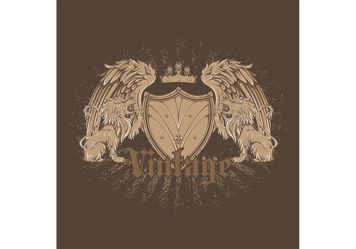 Free vector vintage emblem Free vector vintage emblem