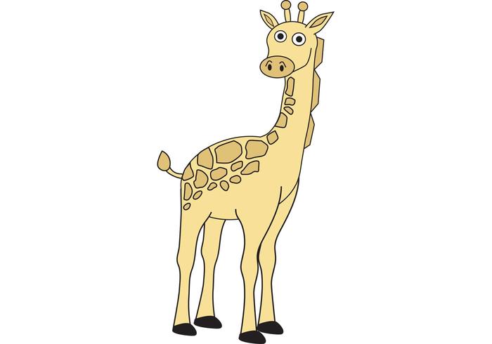 Free Giraffe Vector Free Giraffe Vector