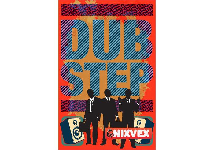 Nixvex Dubstep Poster Free Vector Nixvex Dubstep Poster Free Vector