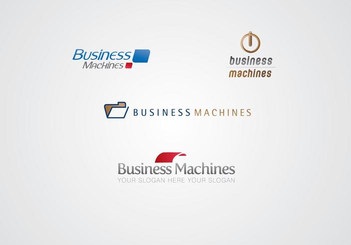 Business Machine Logo Template Business Machine Logo Template