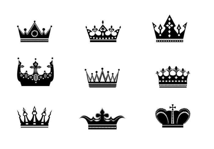 9 Crowns Vector Pack Two