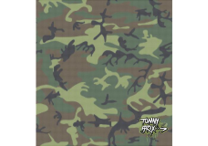 Raster #3 (Camouflage) - design Tommy Brix Raster #3 (Camouflage) - design Tommy Brix