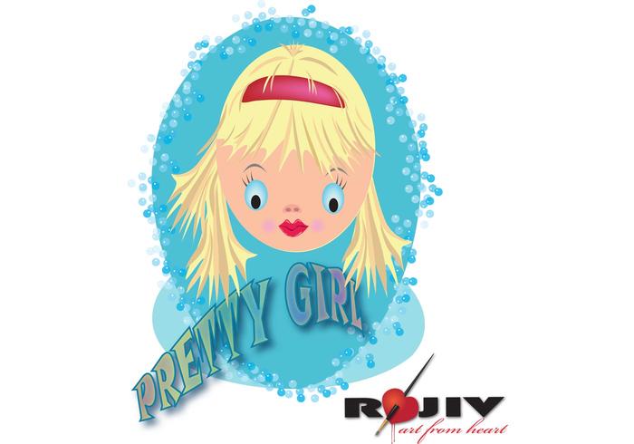 Pretty Girl Vector Pretty Girl Vector