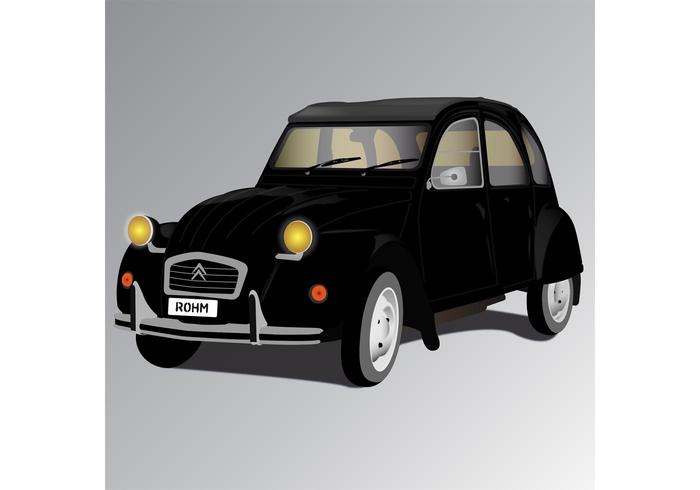 Free vector deux chevaux Free vector deux chevaux