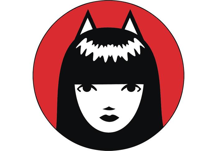 Free Emily the Strange Vector Free Emily the Strange Vector