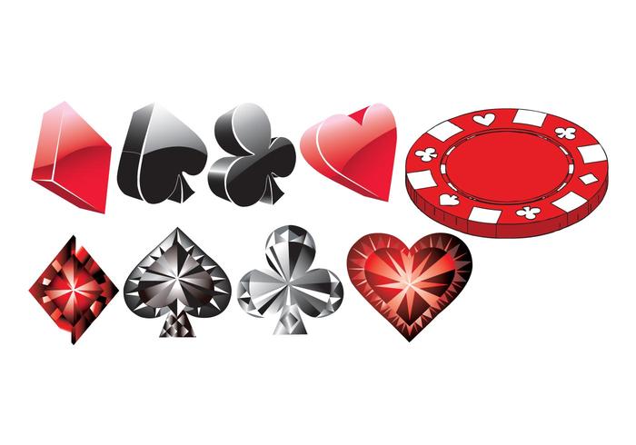 Poker chips vector free download