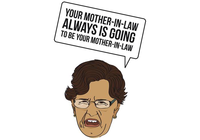 Mother in Law Vector Mother in Law Vector