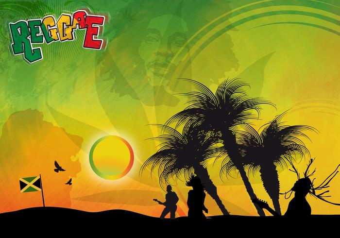 Reggae Background - Download Free Vector Art, Stock 