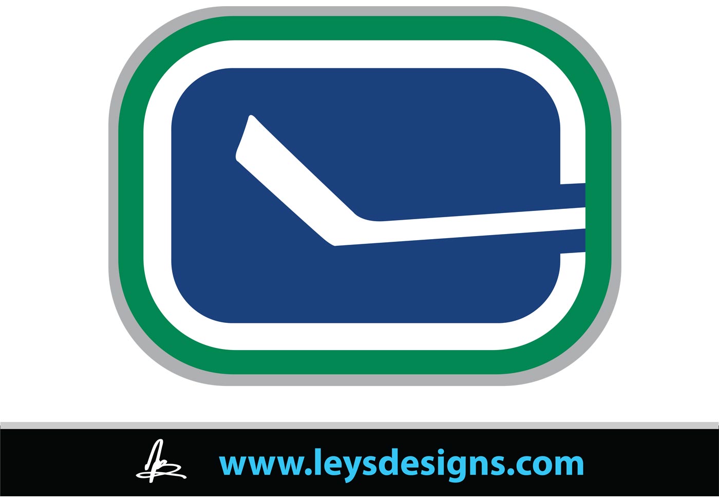 Download Go Canucks Go! - Stick Logo - Download Free Vector Art ...