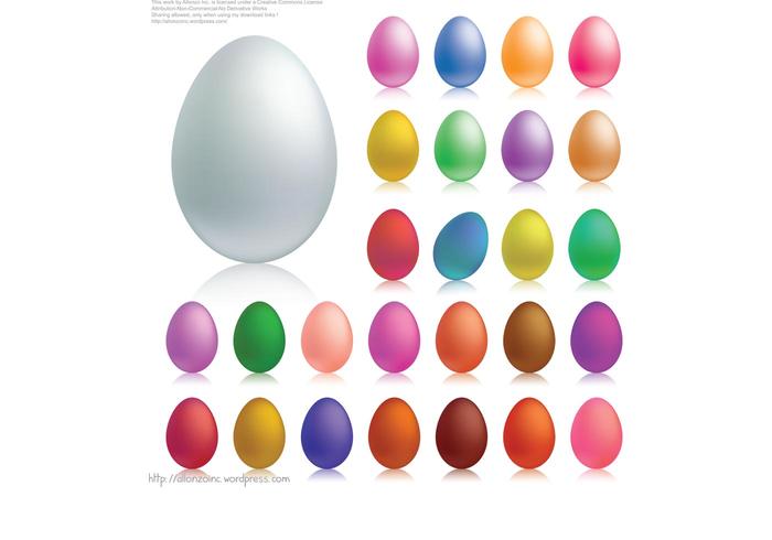 Easter Eggs Set 2 Easter Eggs Set 2