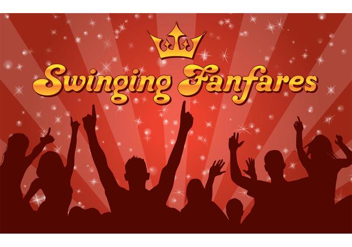 Swinging Funfares Wallpaper Vector Swinging Funfares Wallpaper Vector