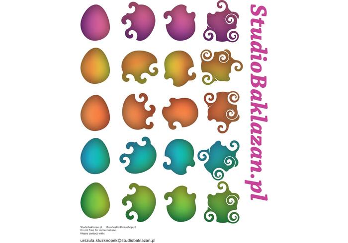 Smashing Gradient Vector Eggs Smashing Gradient Vector Eggs