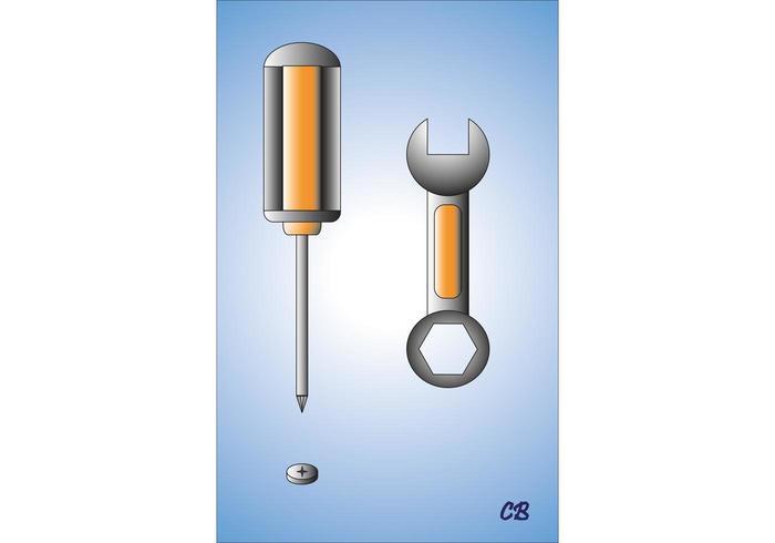 Screwdriver Vector Screwdriver Vector