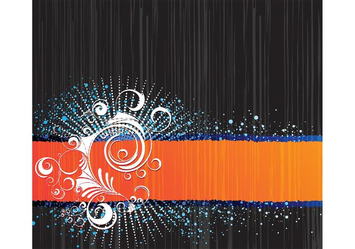 Background Vector with Ornament Background Vector with Ornament