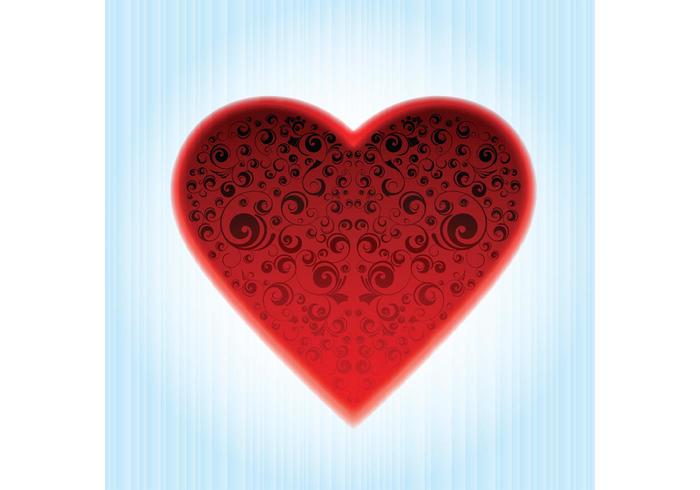 Abstract Ornamented Heart Vector Abstract Ornamented Heart Vector