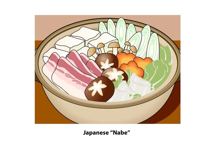 Japanese "Nabe" Vector Japanese "Nabe" Vector