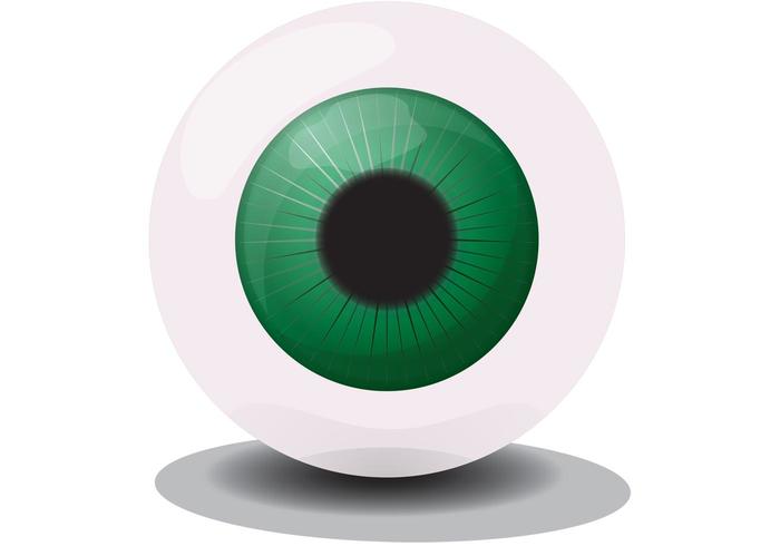 Green Eye Vector Green Eye Vector